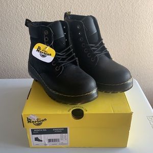 Dr. Martens - Winch / steel toe boots